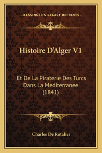 Histoire D'Alger V1