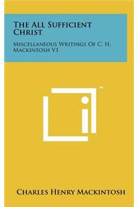 The All Sufficient Christ