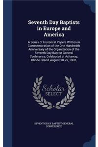 Seventh Day Baptists in Europe and America