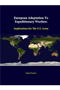 European Adaptation To Expeditionary Warfare