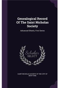 Genealogical Record of the Saint Nicholas Society