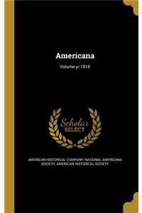 Americana; Volume yr.1918