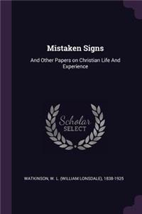 Mistaken Signs