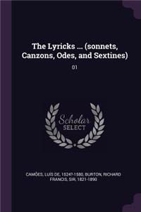 Lyricks ... (sonnets, Canzons, Odes, and Sextines)