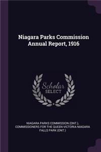 Niagara Parks Commission Annual Report, 1916