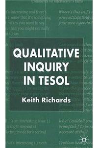 Qualitative Inquiry in TESOL