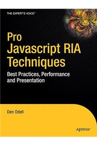 Pro JavaScript RIA Techniques