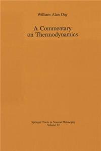 Commentary on Thermodynamics