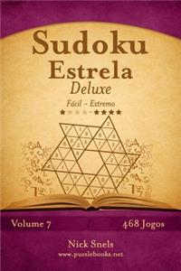 Sudoku Estrela Deluxe - Fácil ao Extremo - Volume 7 - 468 Jogos