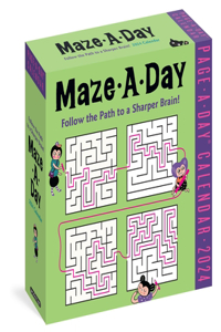 Maze-A-Day Page-A-Day Calendar 2024