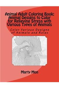Animal Adult Coloring Book