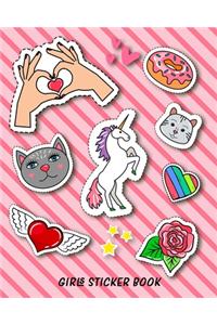 Girls Sticker Book