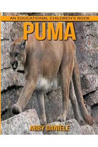 Puma! An Educational Children's Book about Puma with Fun Facts & Photos