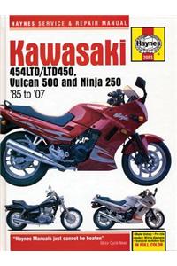 Kawasaki 454 Ltd, Vulcan 500 & Ninja 250 (85 -07)