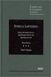 Ethical Lawyering - CasebookPlus