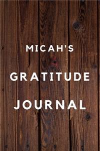 Micah's Gratitude Journal