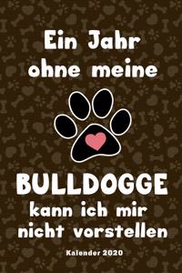 Französische Bulldogge Kalender 2020