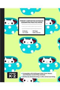 Primary Composition Notebook Handwriting Practice Paper