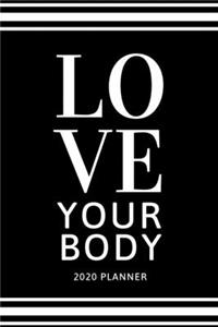 Love your body. Planner 2020
