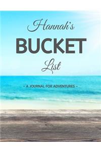 Hannah's Bucket List