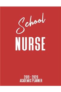 School Nurse 2019 - 2020 Academic Planner