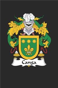 Canga: Canga Coat of Arms and Family Crest Notebook Journal (6 x 9 - 100 pages)