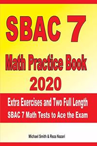 SBAC 7 Math Practice Book 2020