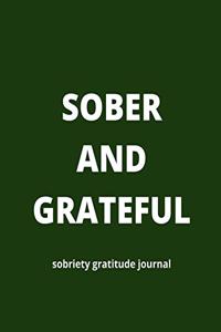Sobriety Gratitude Journal