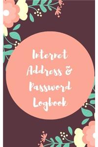 Internet Password Logbook