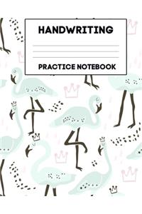 Handwriting Practice Notebook