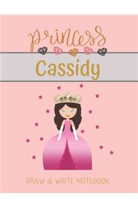 Princess Cassidy Draw & Write Notebook