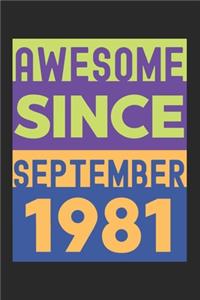 Awesome Since September 1981