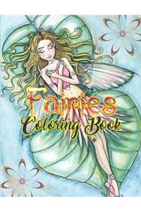Fairies Coloring Book