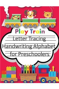 Play Train Letter Tracing Book Handwriting Alphabet for Preschoolers