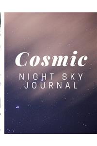 Cosmic Night Sky Journal