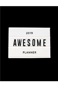 2019 Awesome Planner