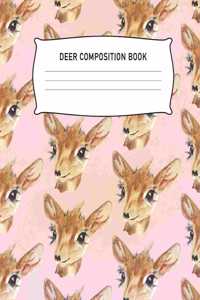 Deer Composition Book