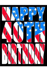 Happy 40th Birthday