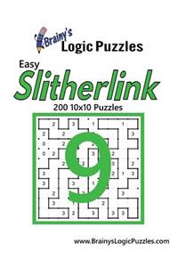 Brainy's Logic Puzzles Easy Slitherlink #9: 200 10x10 Puzzles