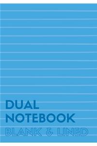 Dual Notebook Blank & Lined