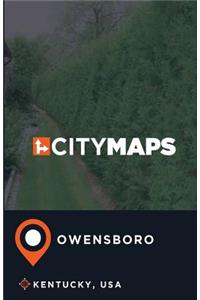 City Maps Owensboro Kentucky, USA