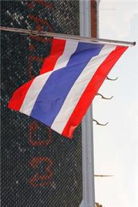 The Flag of Thailand at a Buddhist Temple Journal