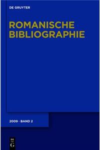 Romanische Bibliographie. Jahrgang 2009