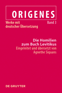 Homilien Zum Buch Levitikus