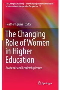 Changing Role of Women in Higher Education