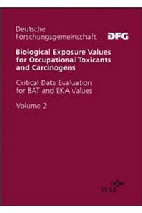 Biological Exposure Values for Occupational Toxicants and Carcinogens