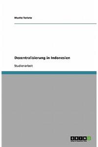 Dezentralisierung in Indonesien