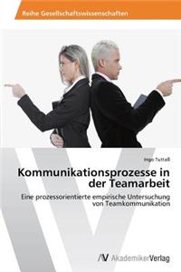 Kommunikationsprozesse in der Teamarbeit