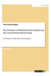 Einfluss von Wettbewerbsvorteilen auf die Unternehmensbewertung