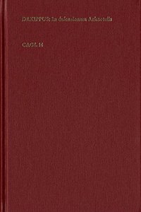 In Defensionem Praedicamentorum Aristotelis Adversus Plotinum